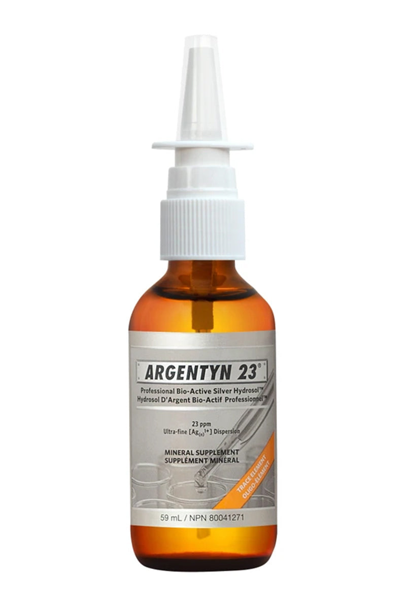 Argentyn 23 Bio-Active Silver Hydrosol Nasal Spray – 59ml (23 PPM)