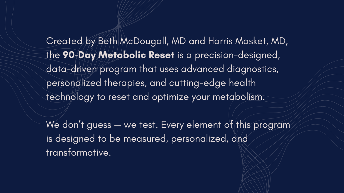90-Day Metabolic Reset Program Deposit