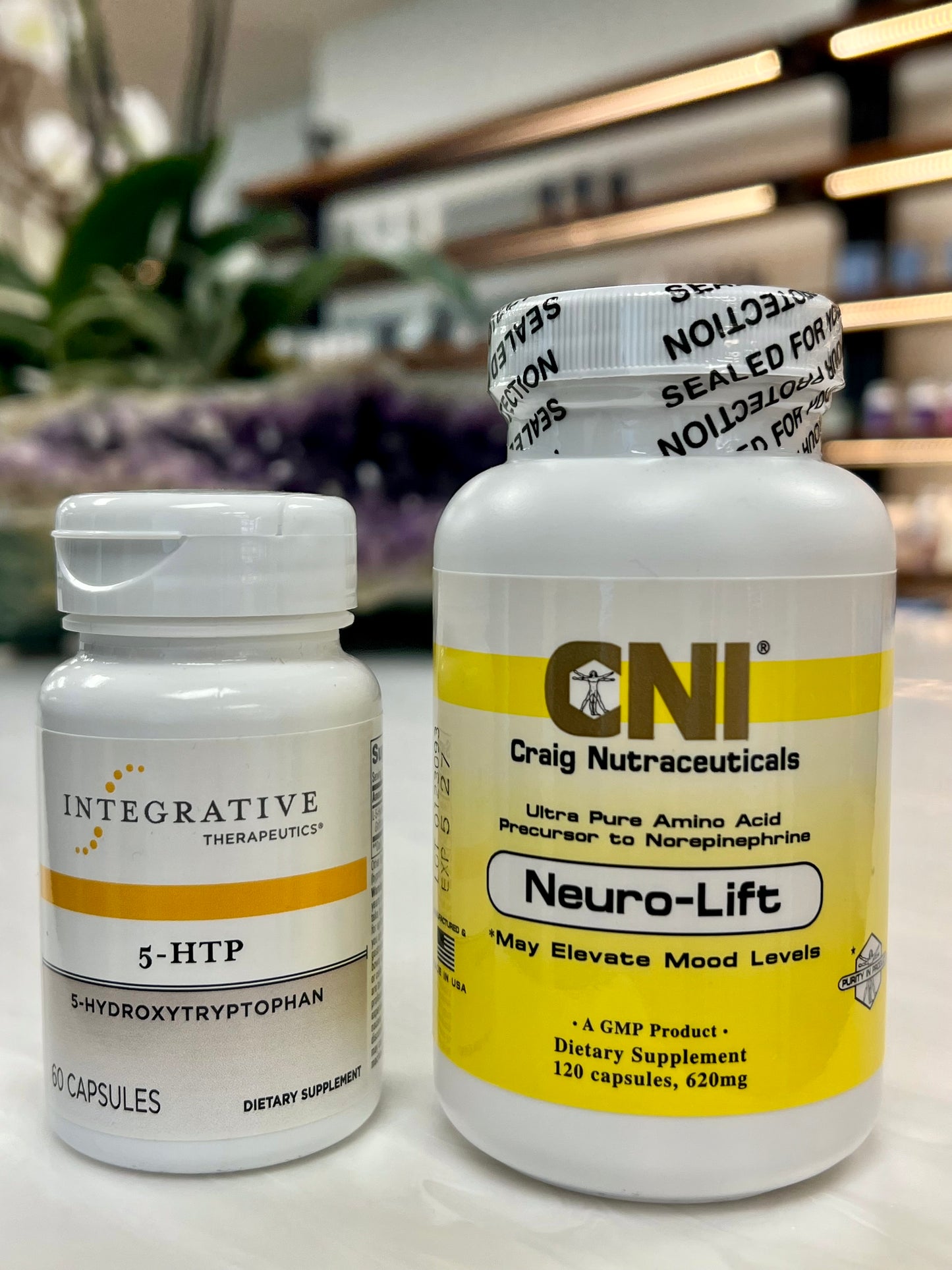 Neuro-Lift and 5-HTP Combo